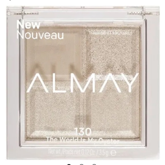 2 Eyeshadows, 1 Eyeshadow/Eyeliner Pencil w/Sharpener, & 4 Cosmetic Sponges NWT - Picture 7 of 10